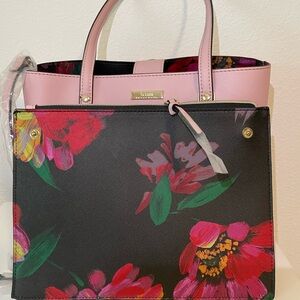 Trina Turk Pink Purse and Pouch Combo 👜